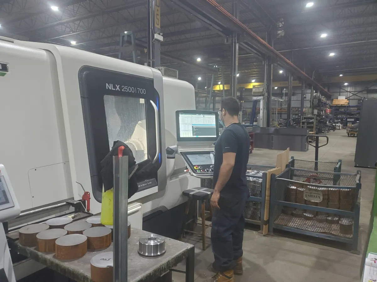 Usinage sur tour CNC